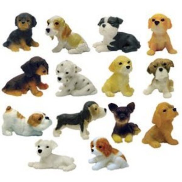Adopt a Puppy Figures (Series 1) - Set of 14 Vending Machine Toys Figures - Picture 2 of 2